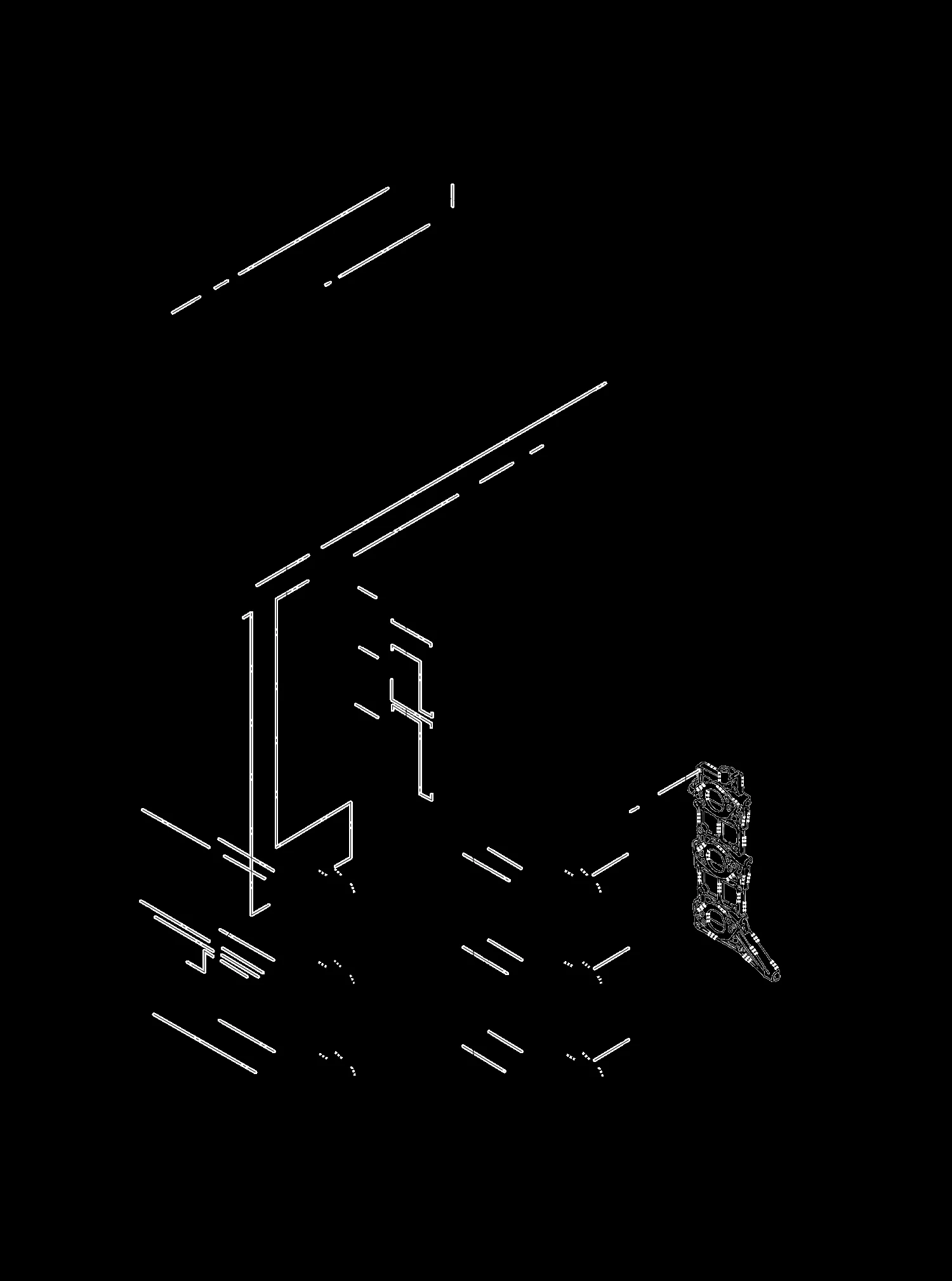 进气歧管·簧片阀·进气消声器 INTAKE MANIFOLD · REED VALVE · INTAKE SILENCER