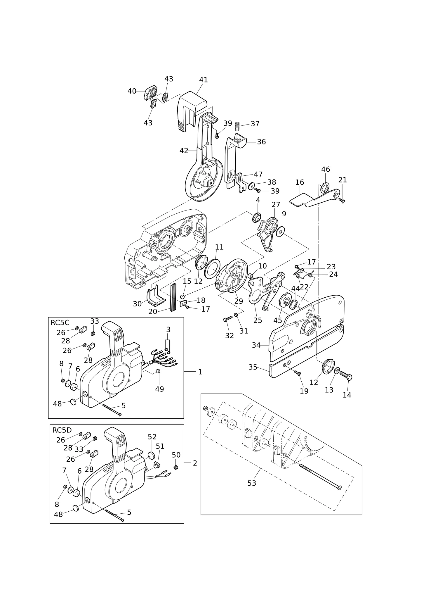 遥控器零部件 COMPONENT PARTS OF REMOTE CONTROL