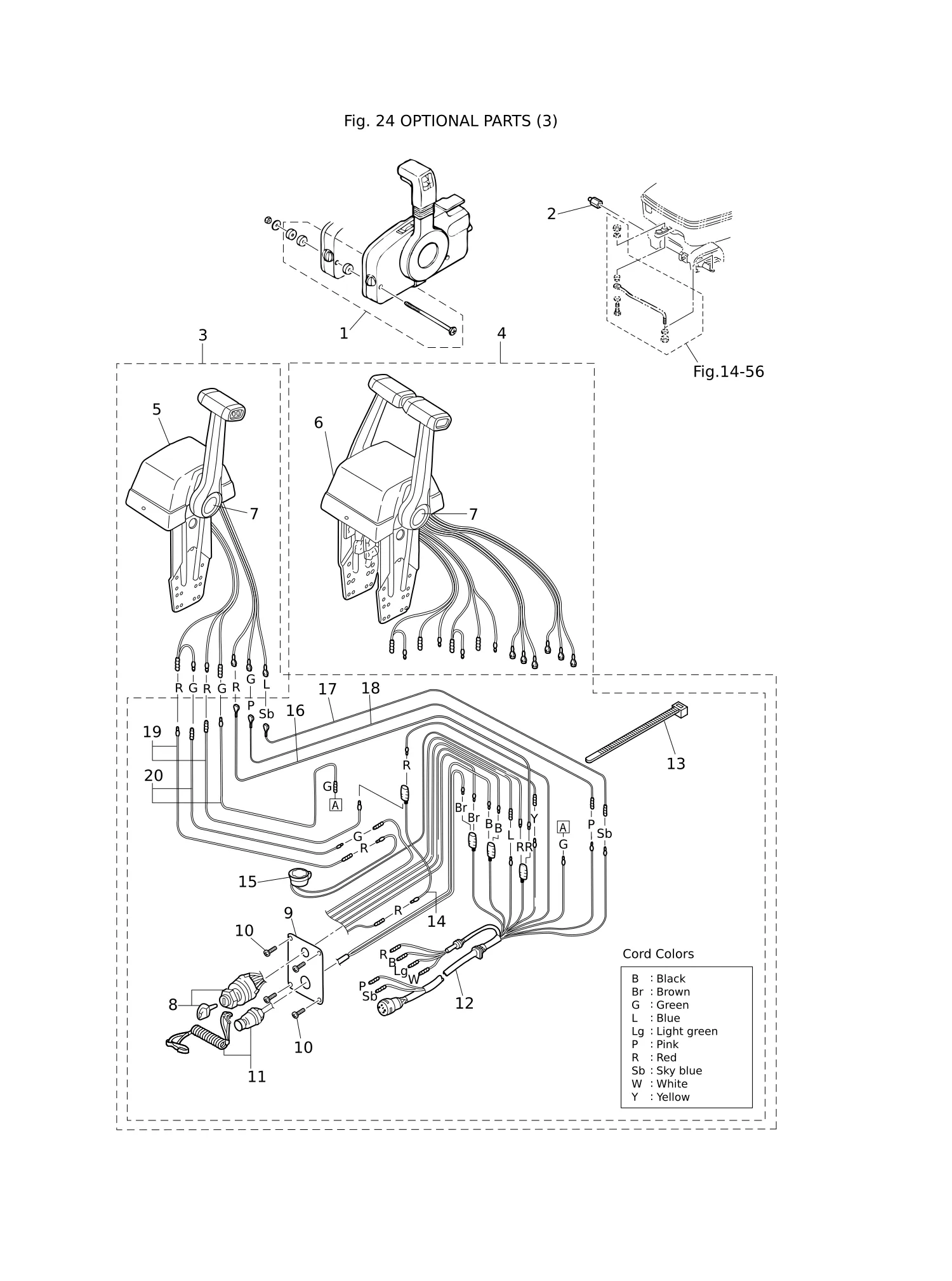 选装件(3) OPTIONAL PARTS (3)