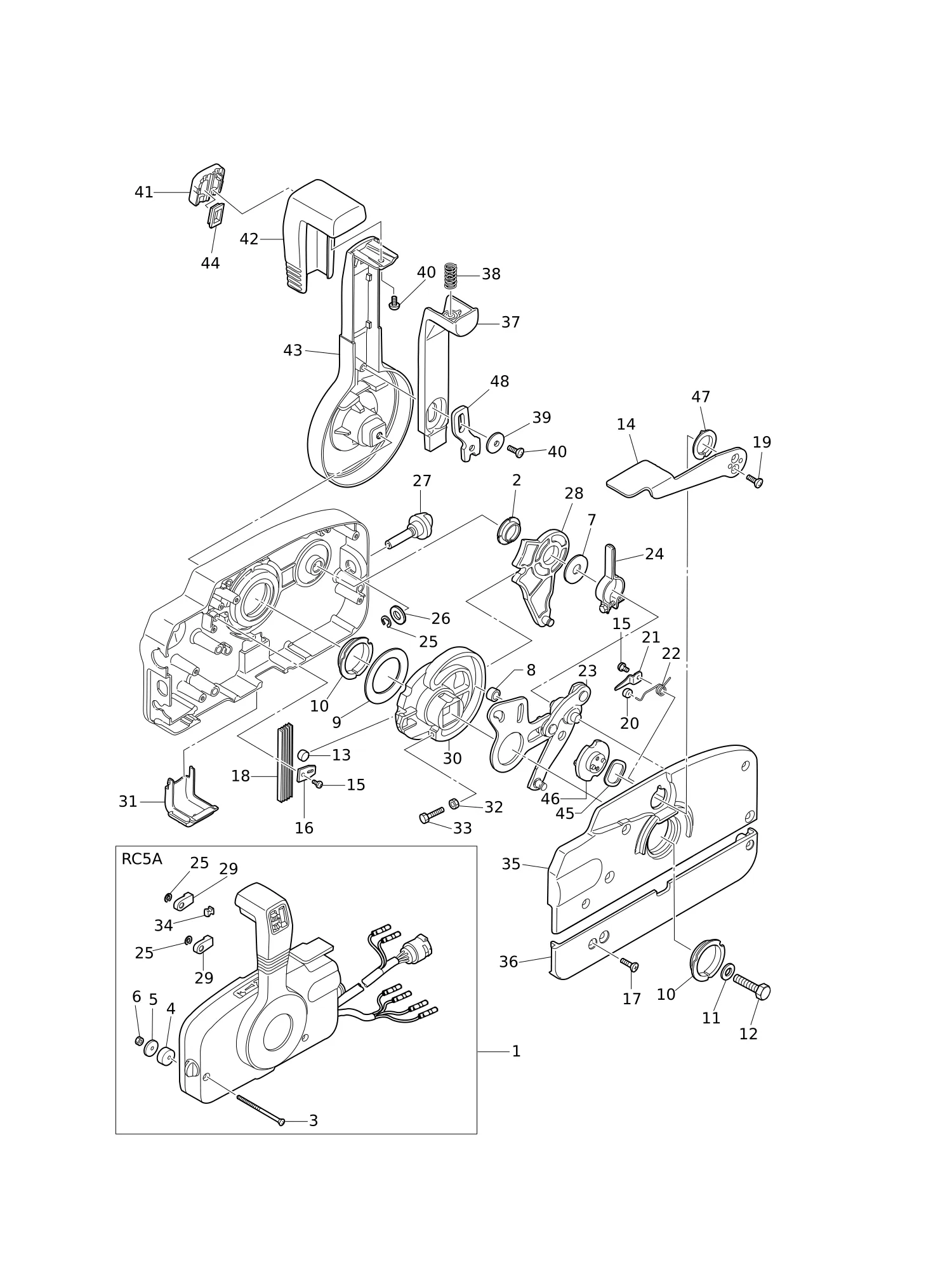 遥控器零部件 COMPONENT PARTS OF REMOTE CONTROL