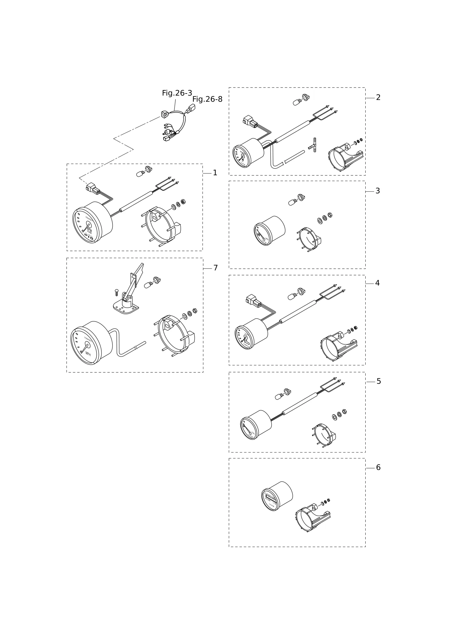 选装件(1) OPTIONAL PARTS (1)