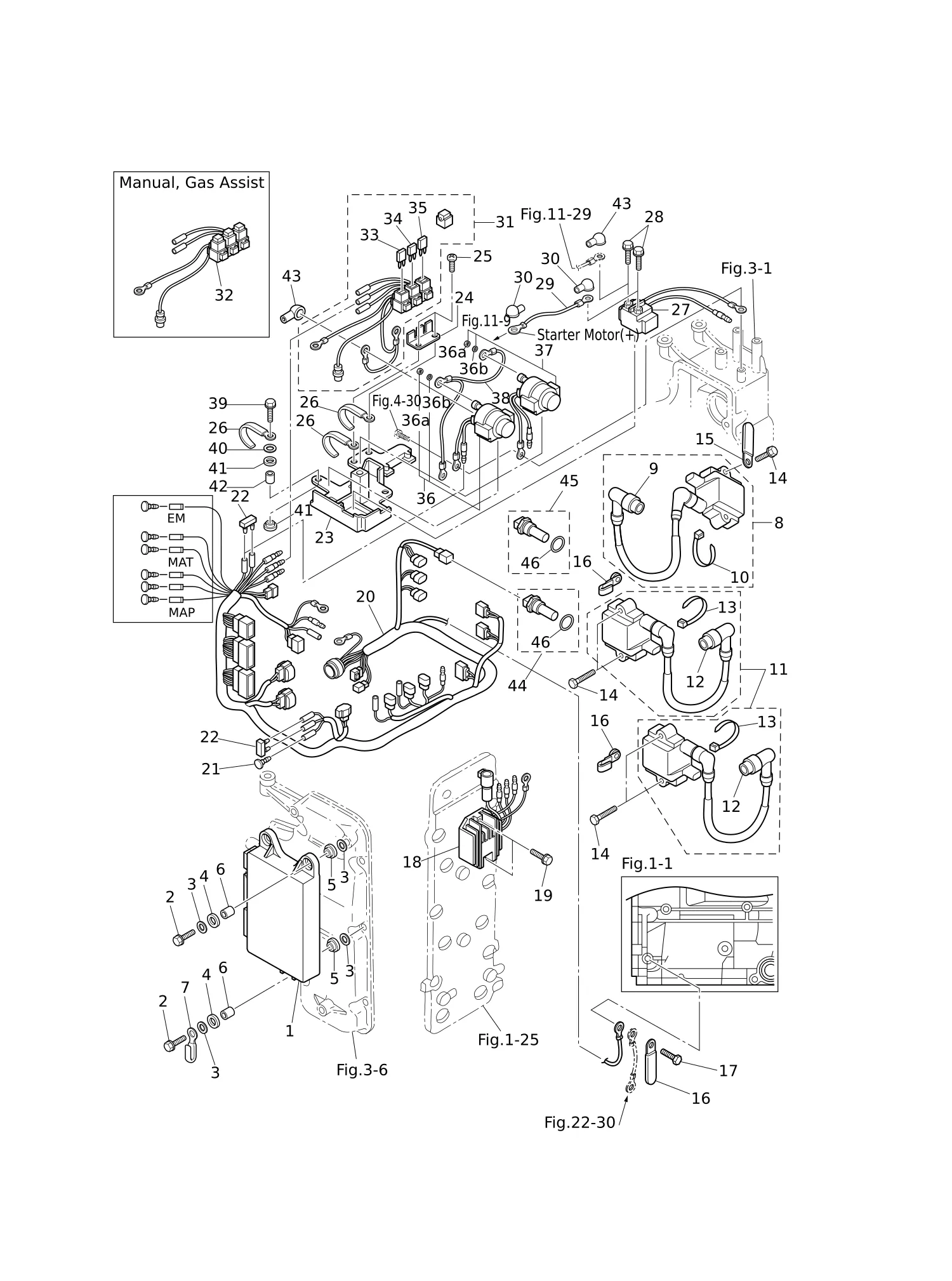 电气部件(ECU·示意图) ELECTRIC PARTS (ECU · DIAGRAM)