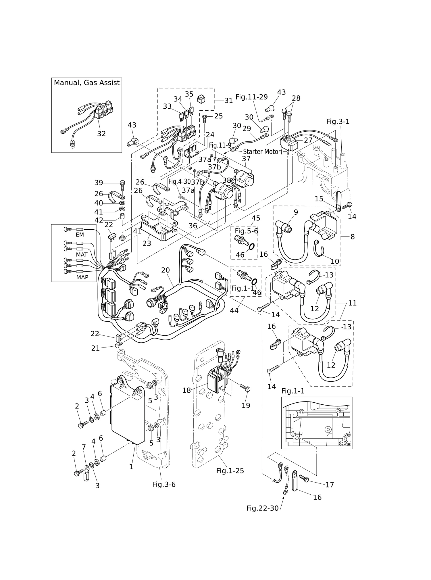 电气部件(ECU·示意图) ELECTRIC PARTS (ECU · DIAGRAM)