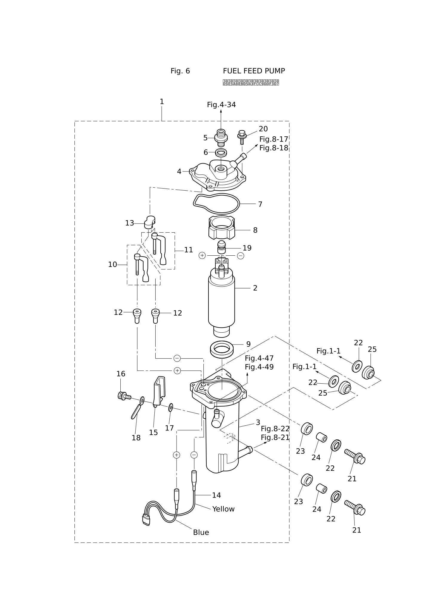 燃油供给泵 FUEL FEED PUMP