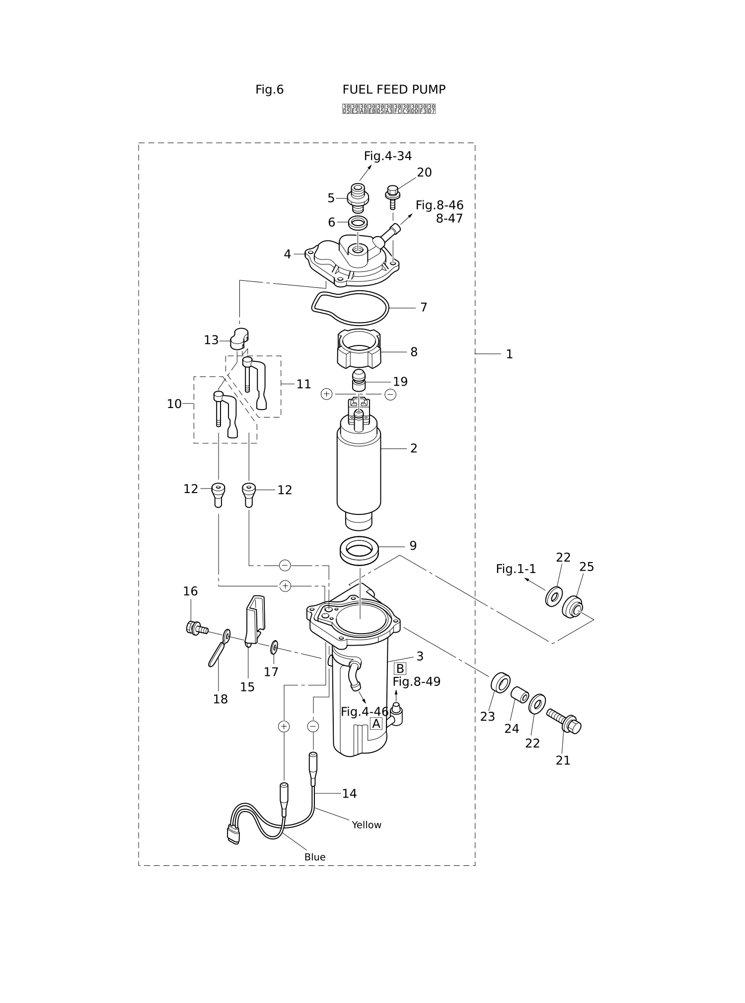 燃油供给泵 FUEL FEED PUMP