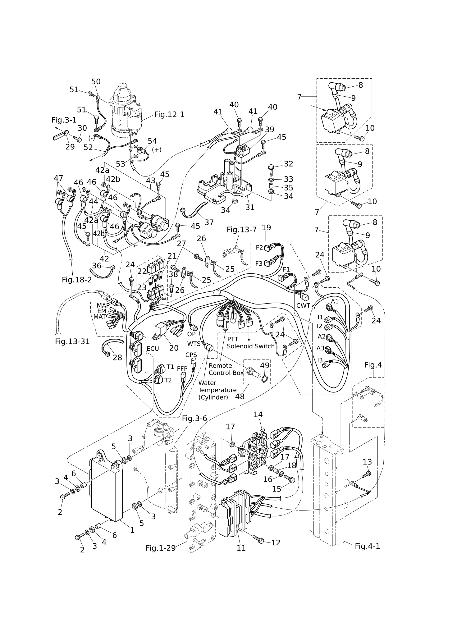 电气部件(ECU·示意图) ELECTRIC PARTS (ECU · DIAGRAM)