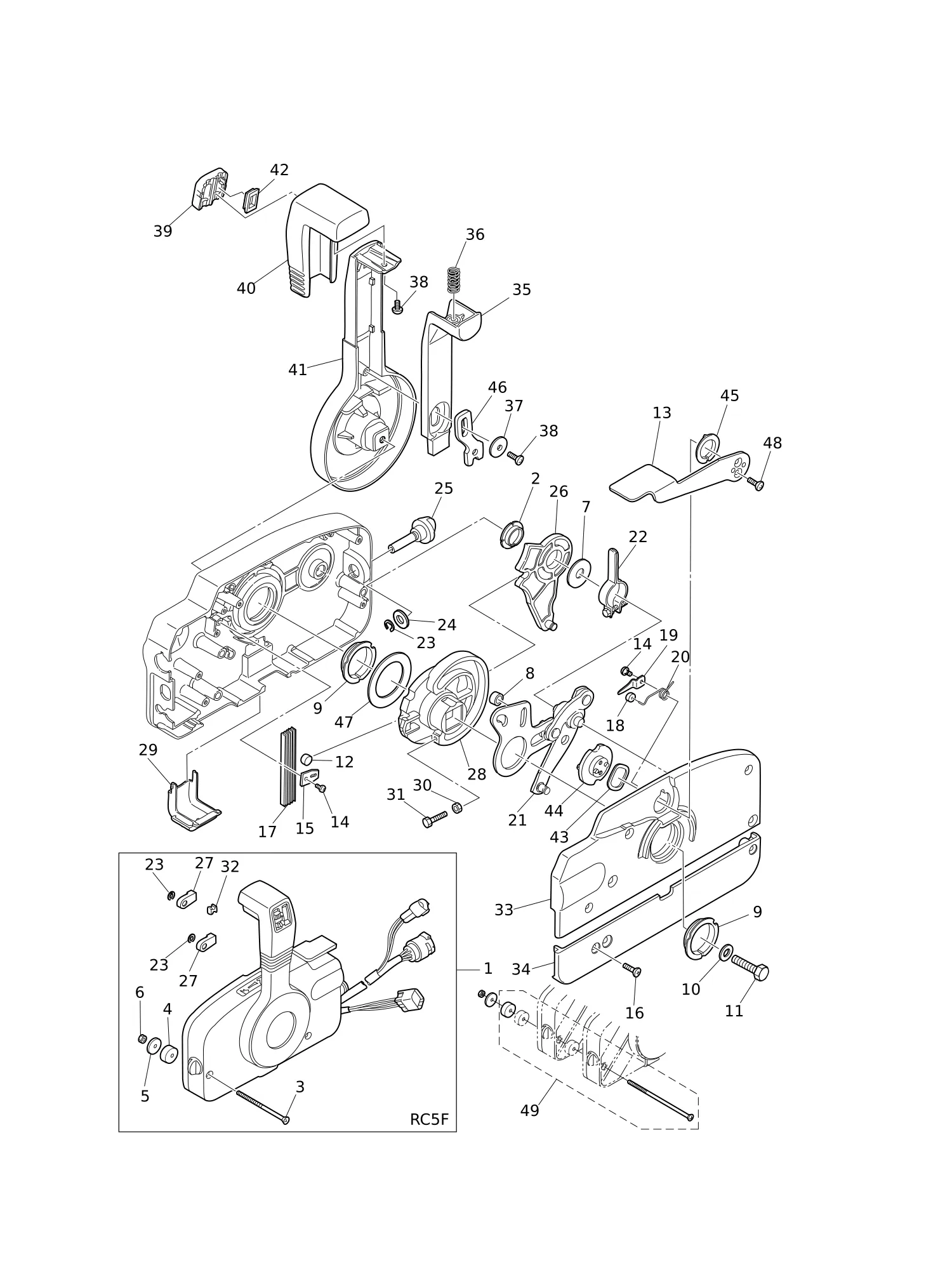 遥控器零部件 COMPONENT PARTS OF REMOTE CONTROL