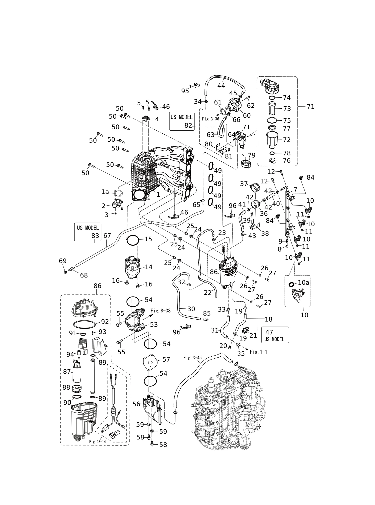 进气歧管燃油系统 INTAKE MANIFOLDFUEL SYSTEM
