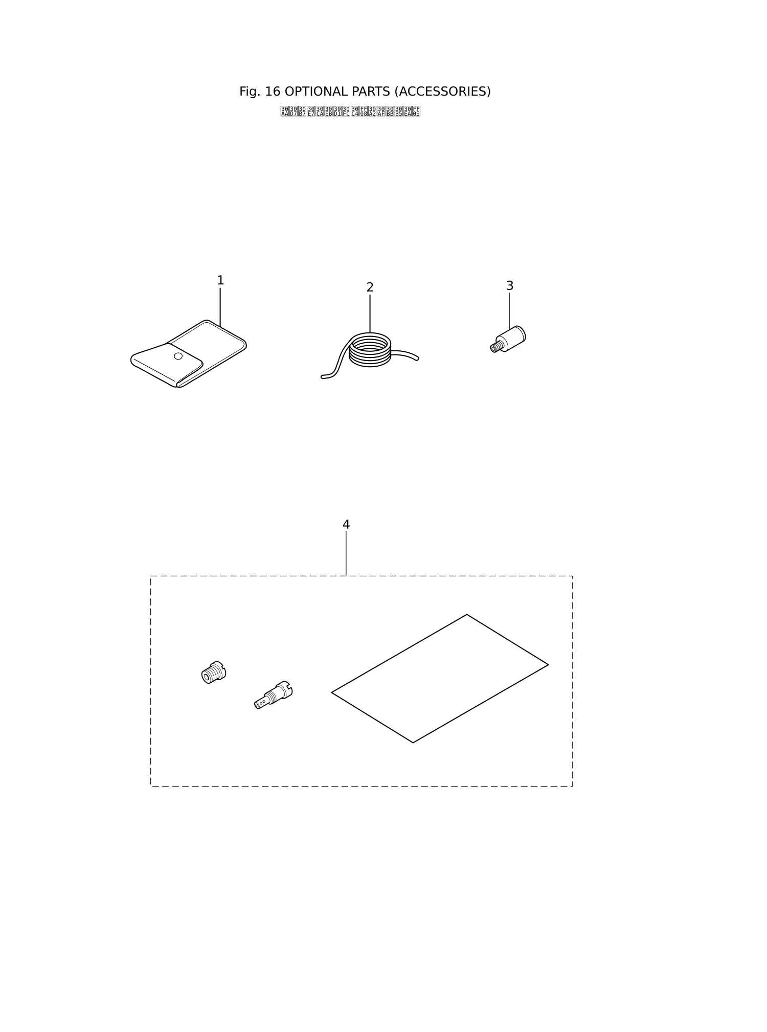 选装件(附件) OPTIONAL PARTS (ACCESSORIES)