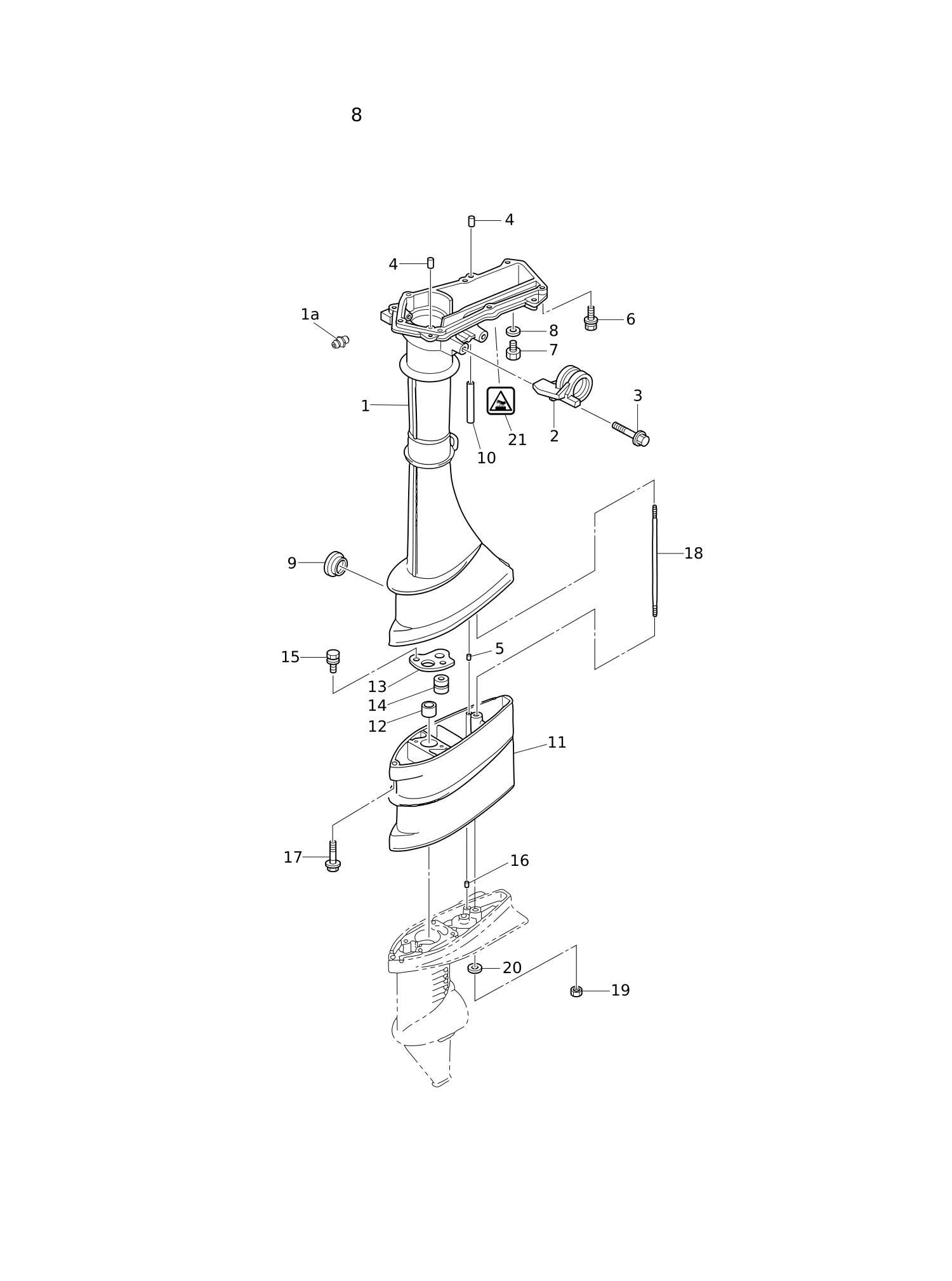 驱动轴壳体 DRIVE SHAFT HOUSING