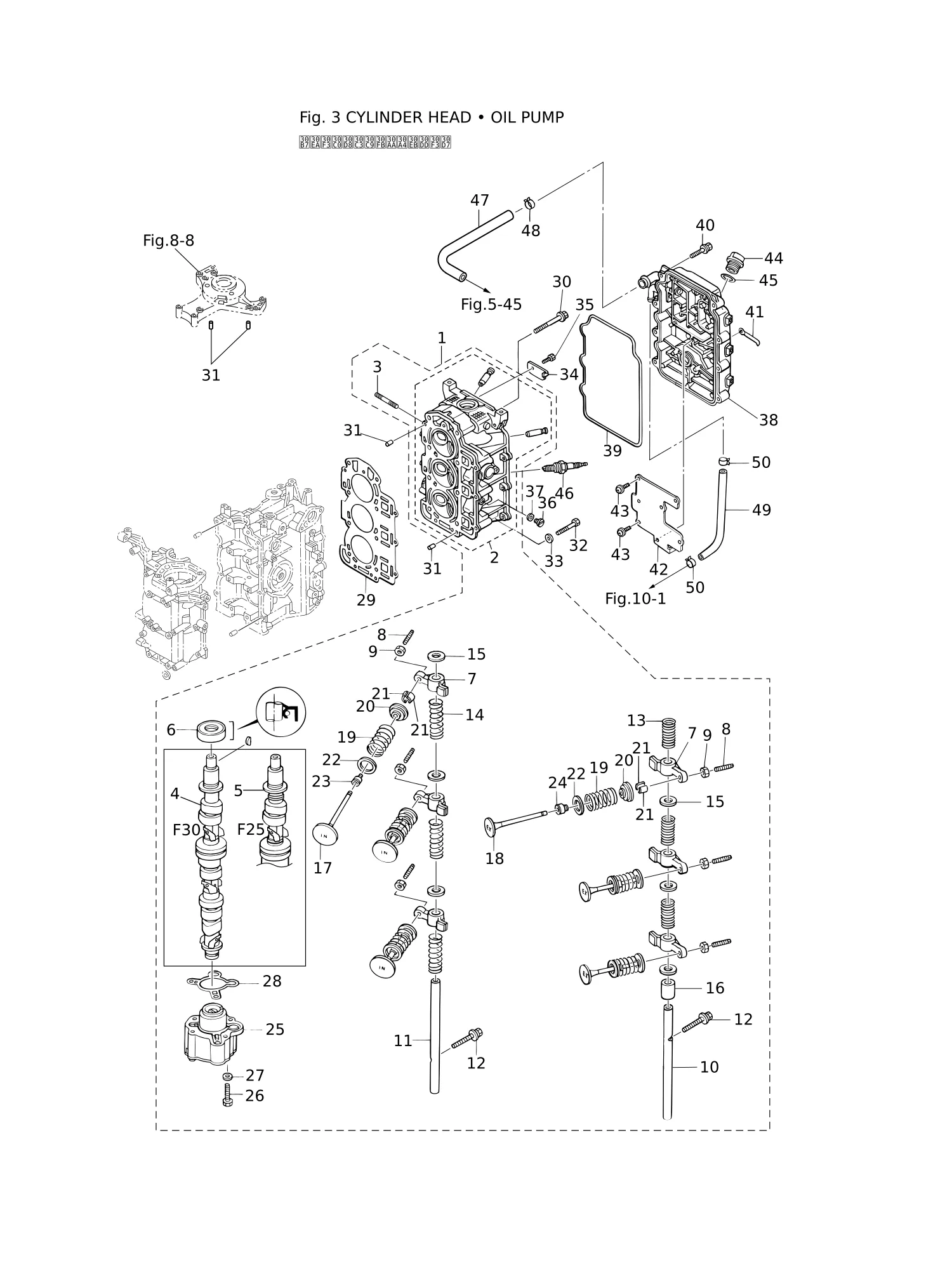 气缸盖·机油泵 CYLINDER HEAD · OIL PUMP