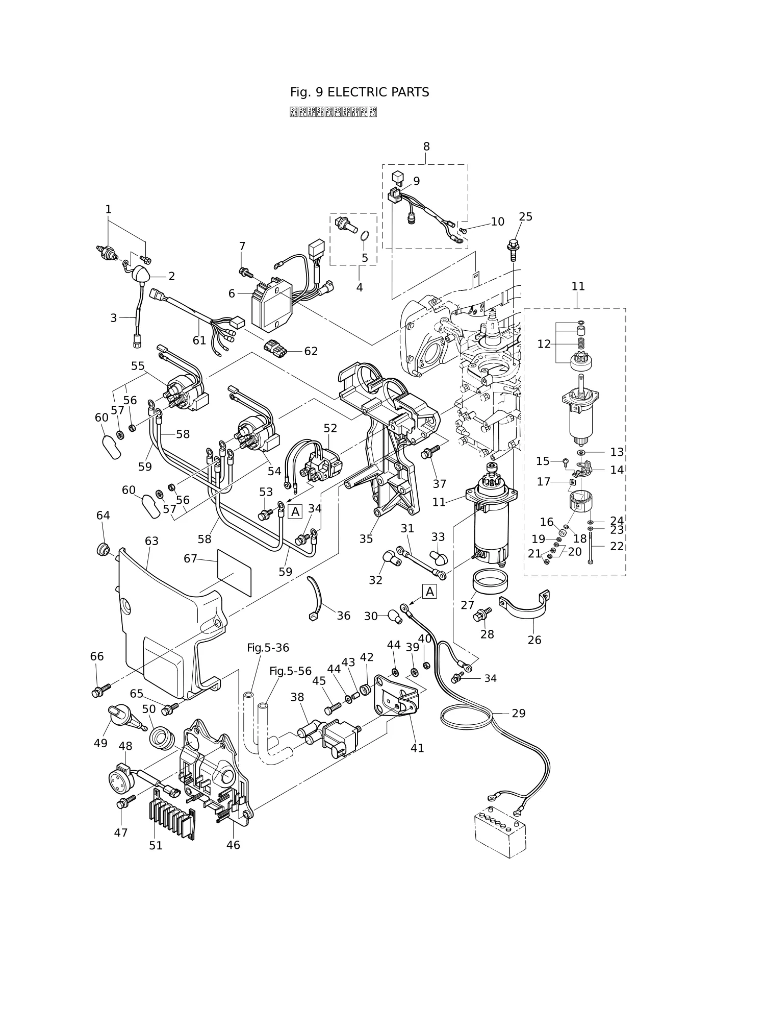 电气部件 ELECTRIC PARTS