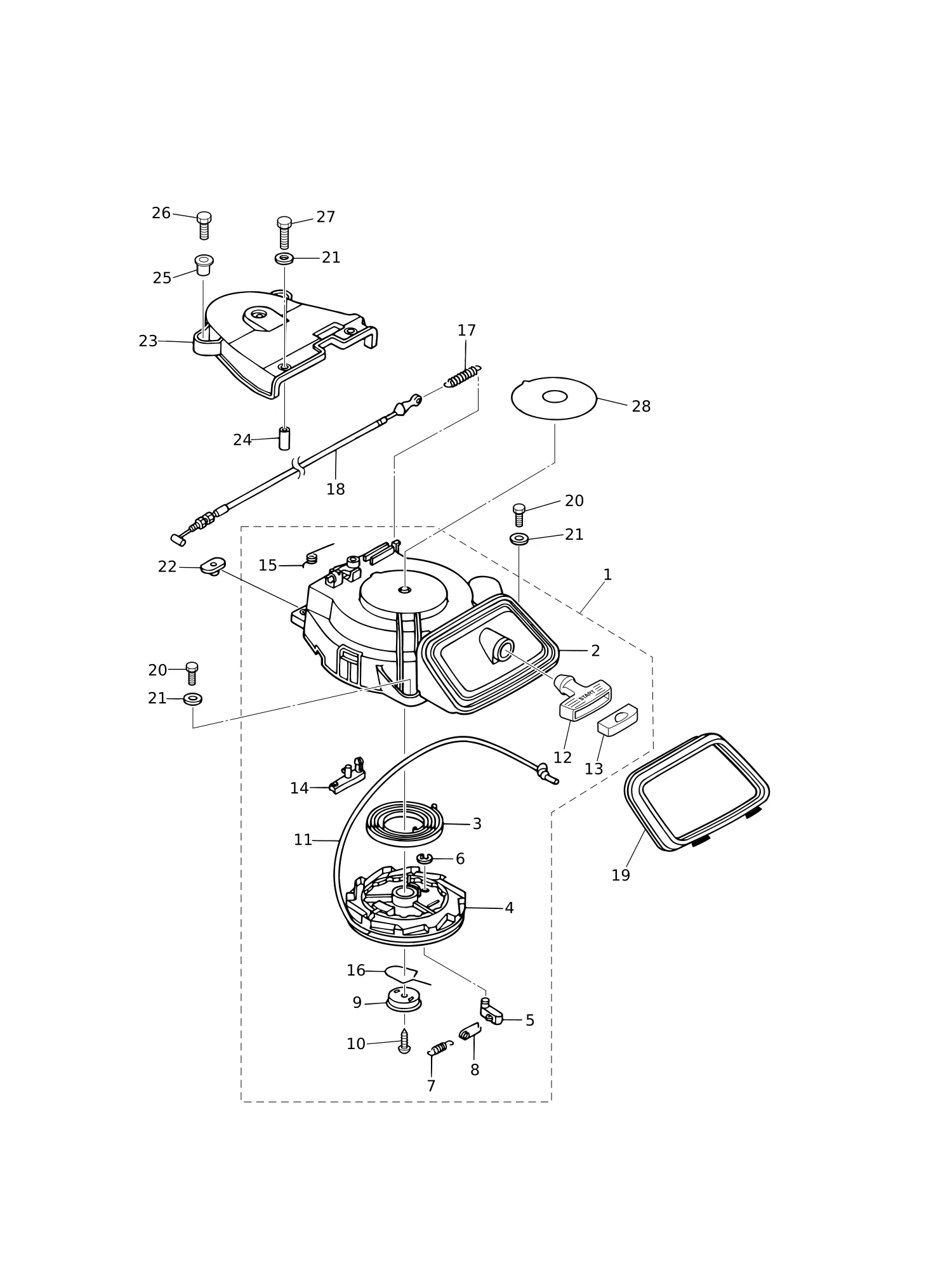 反冲启动器 RECOIL STARTER