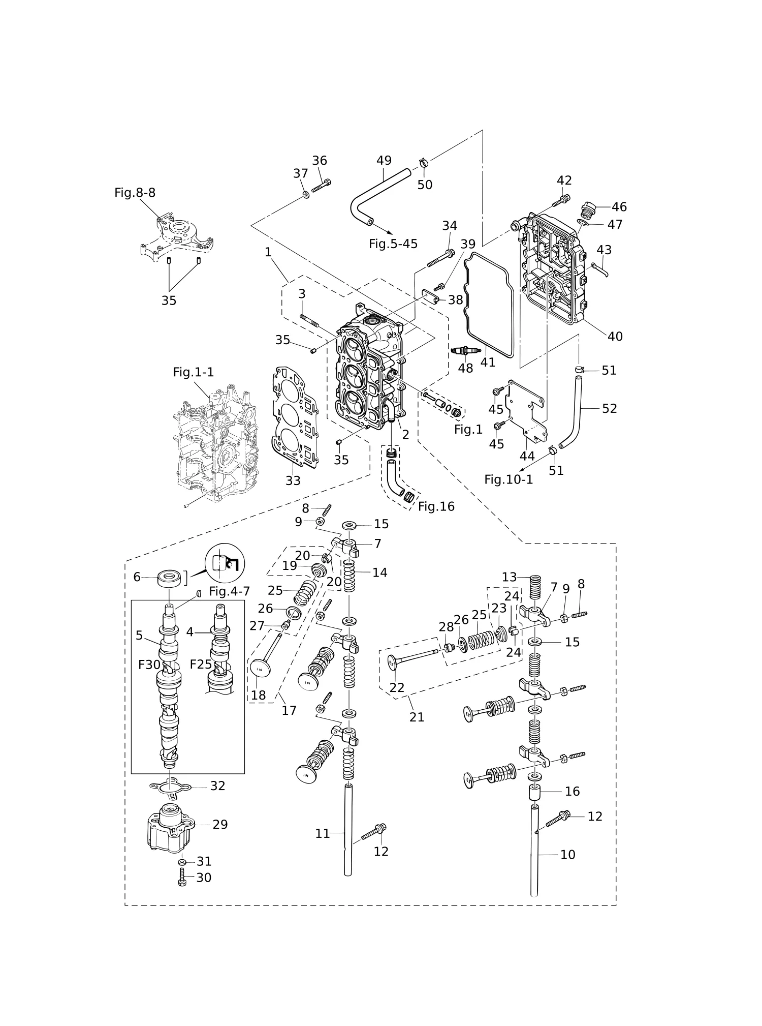 气缸盖·机油泵 CYLINDER HEAD · OIL PUMP