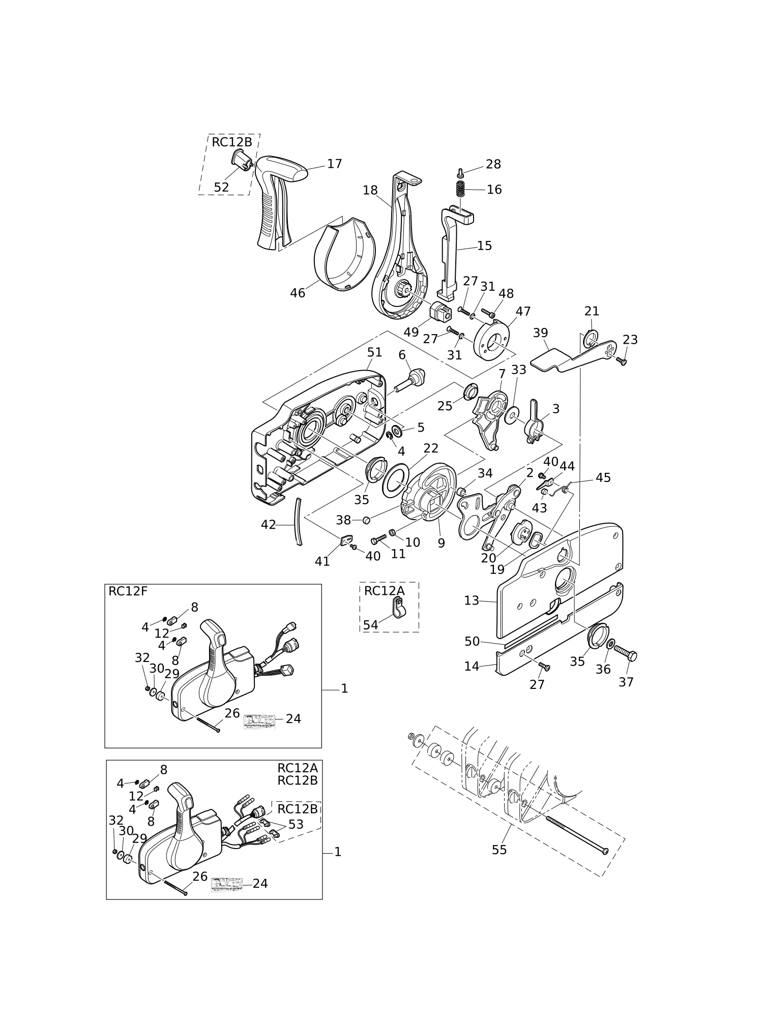 遥控器零部件 COMPONENT PARTS OF REMOTE CONTROL