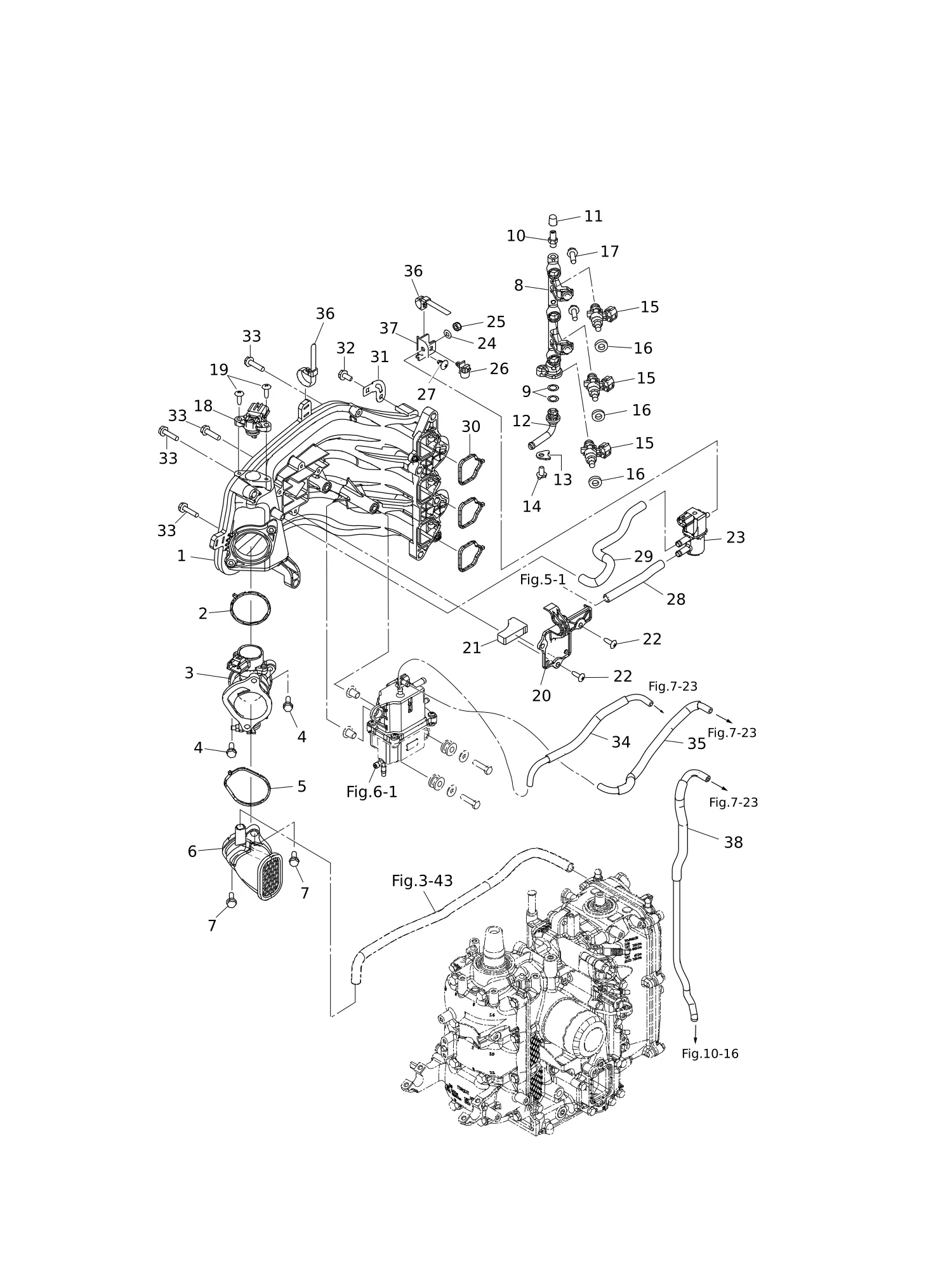 进气歧管 INTAKE MANIFOLD