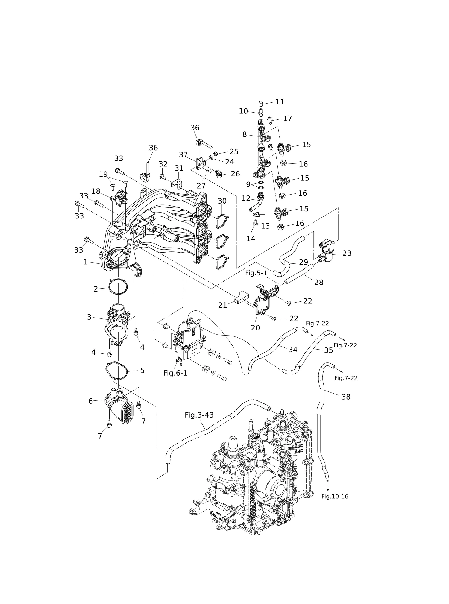 进气歧管 INTAKE MANIFOLD