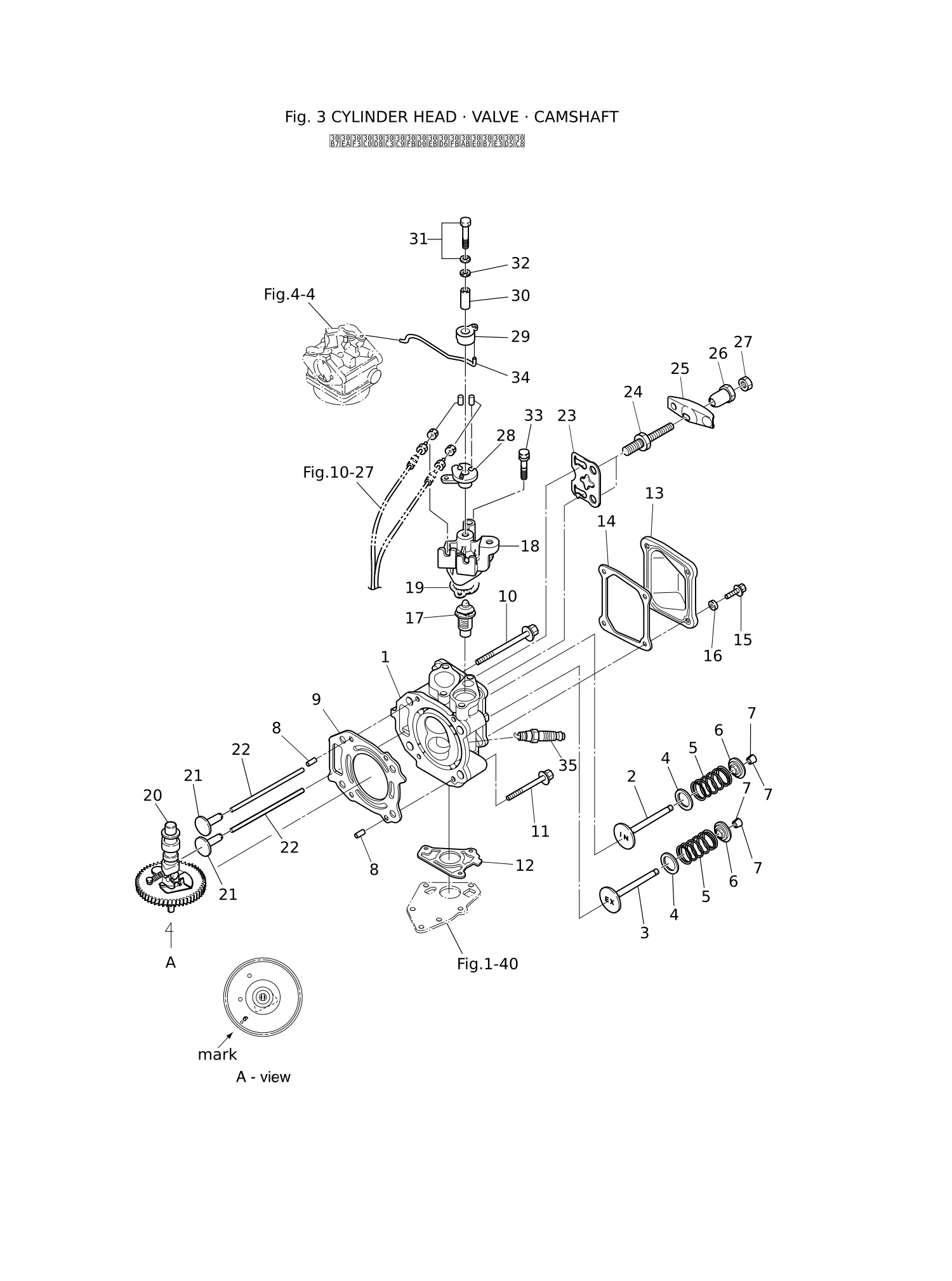 气缸盖·气门·凸轮轴 CYLINDER HEAD · VALVE · CAMSHAFT