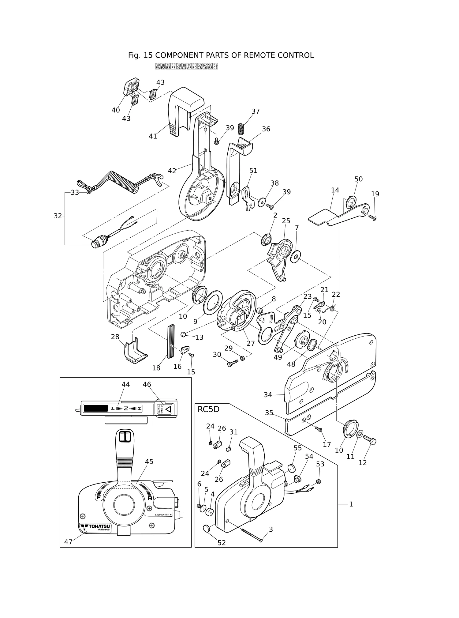 遥控器零部件 COMPONENT PARTS OF REMOTE CONTROL