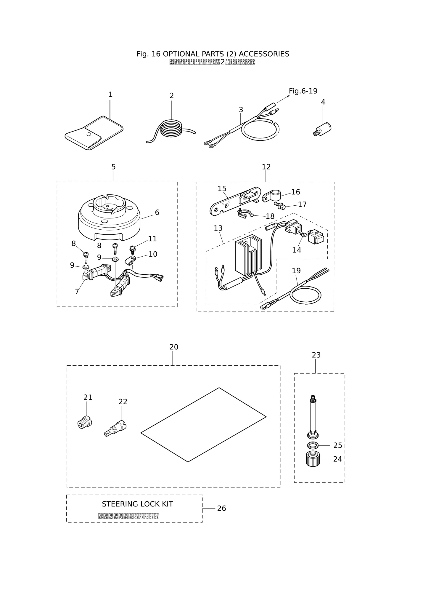 选装件(2)附件 OPTIONAL PARTS (2) ACCESSORIES