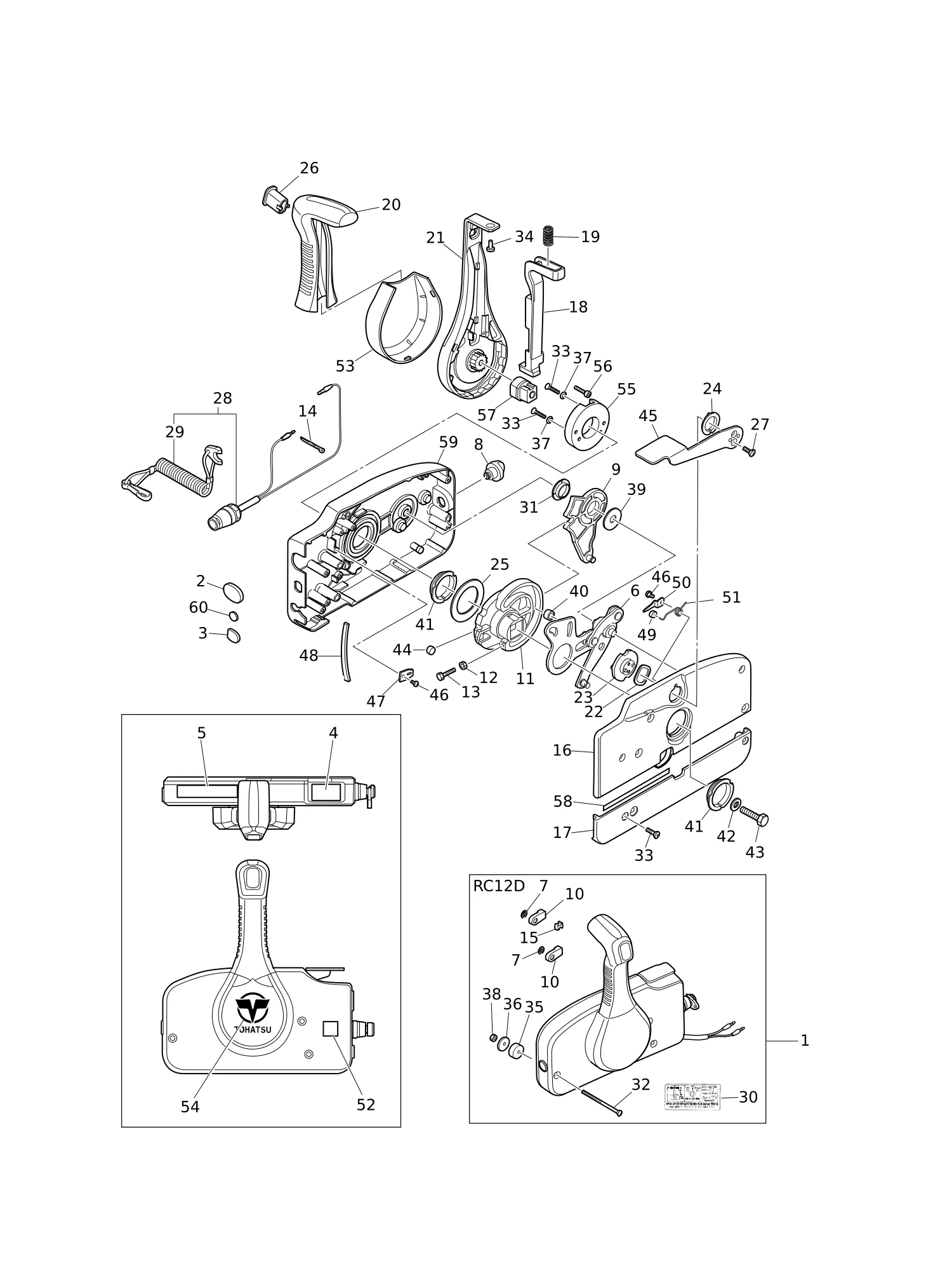 遥控器零部件 COMPONENT PARTS OF REMOTE CONTROL