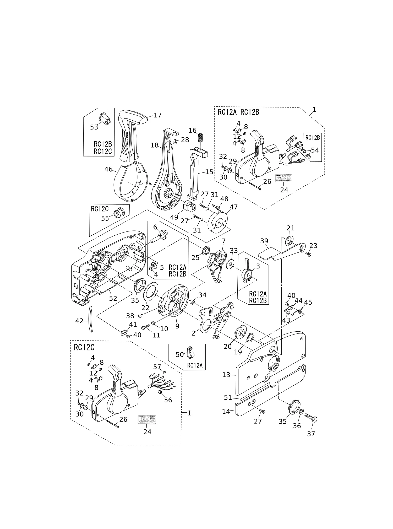 遥控器零部件 COMPONENT PARTS OF REMOTE CONTROL