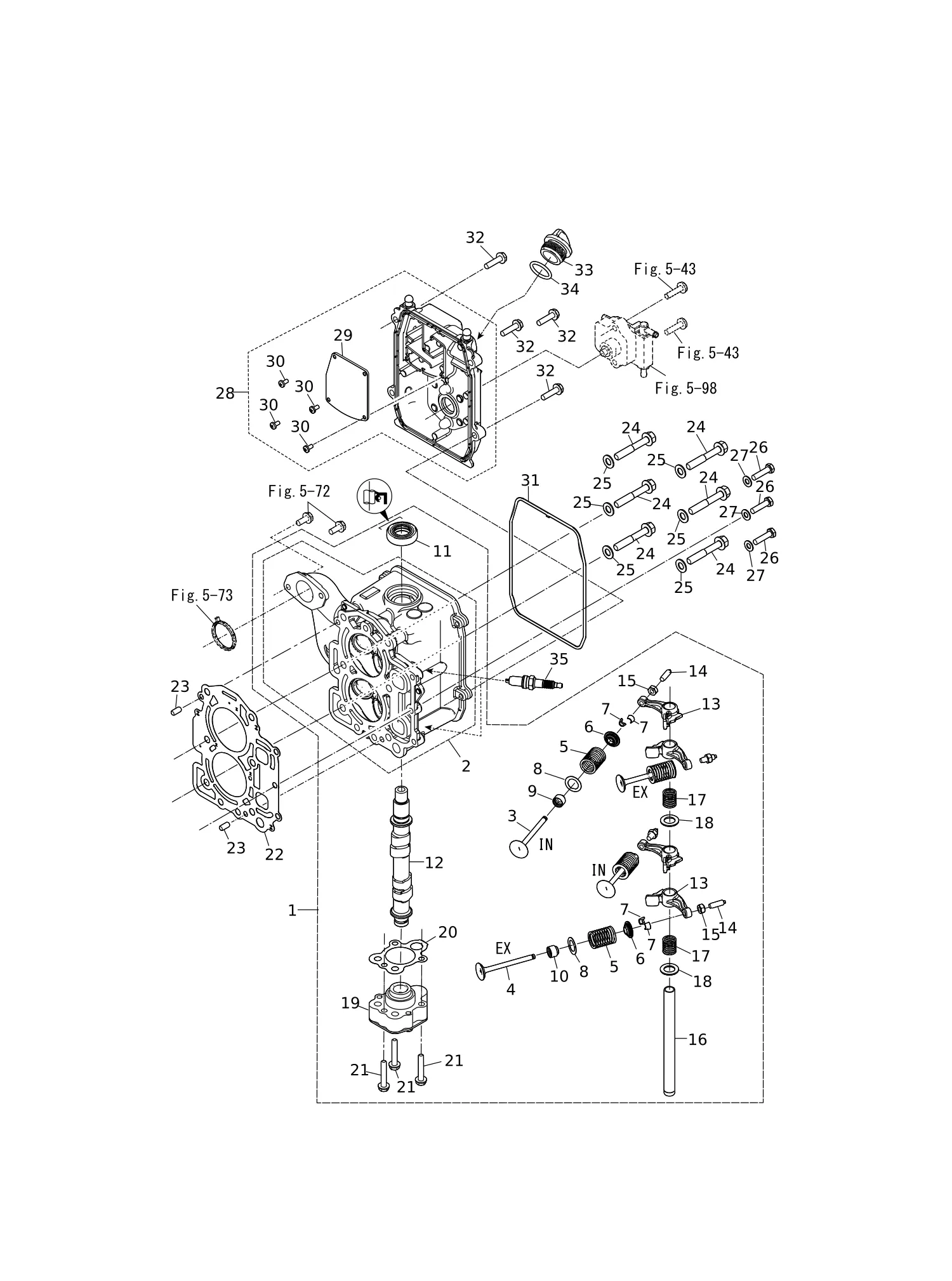 气缸盖·机油泵 CYLINDER HEAD · OIL PUMP