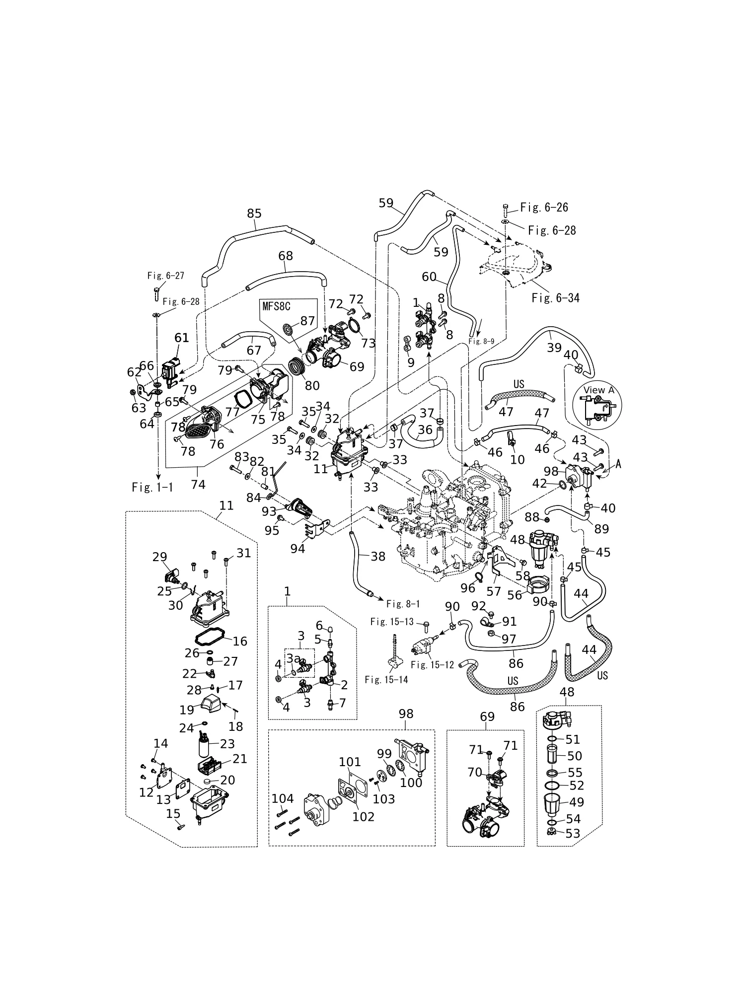 进气歧管·燃油泵 INTAKE MANIFOLD · FUEL PUMP