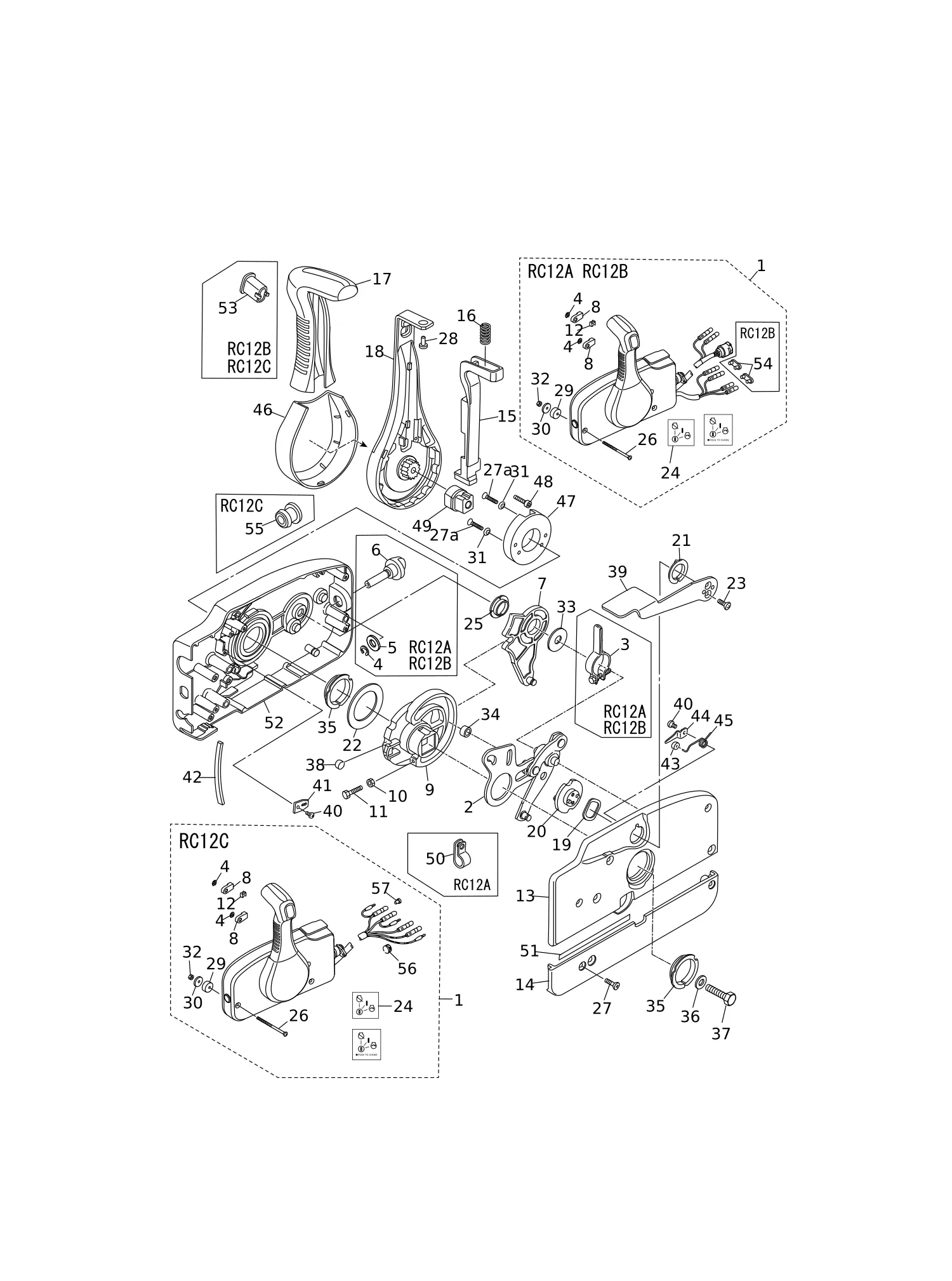 遥控器零部件 COMPONENT PARTS OF REMOTE CONTROL