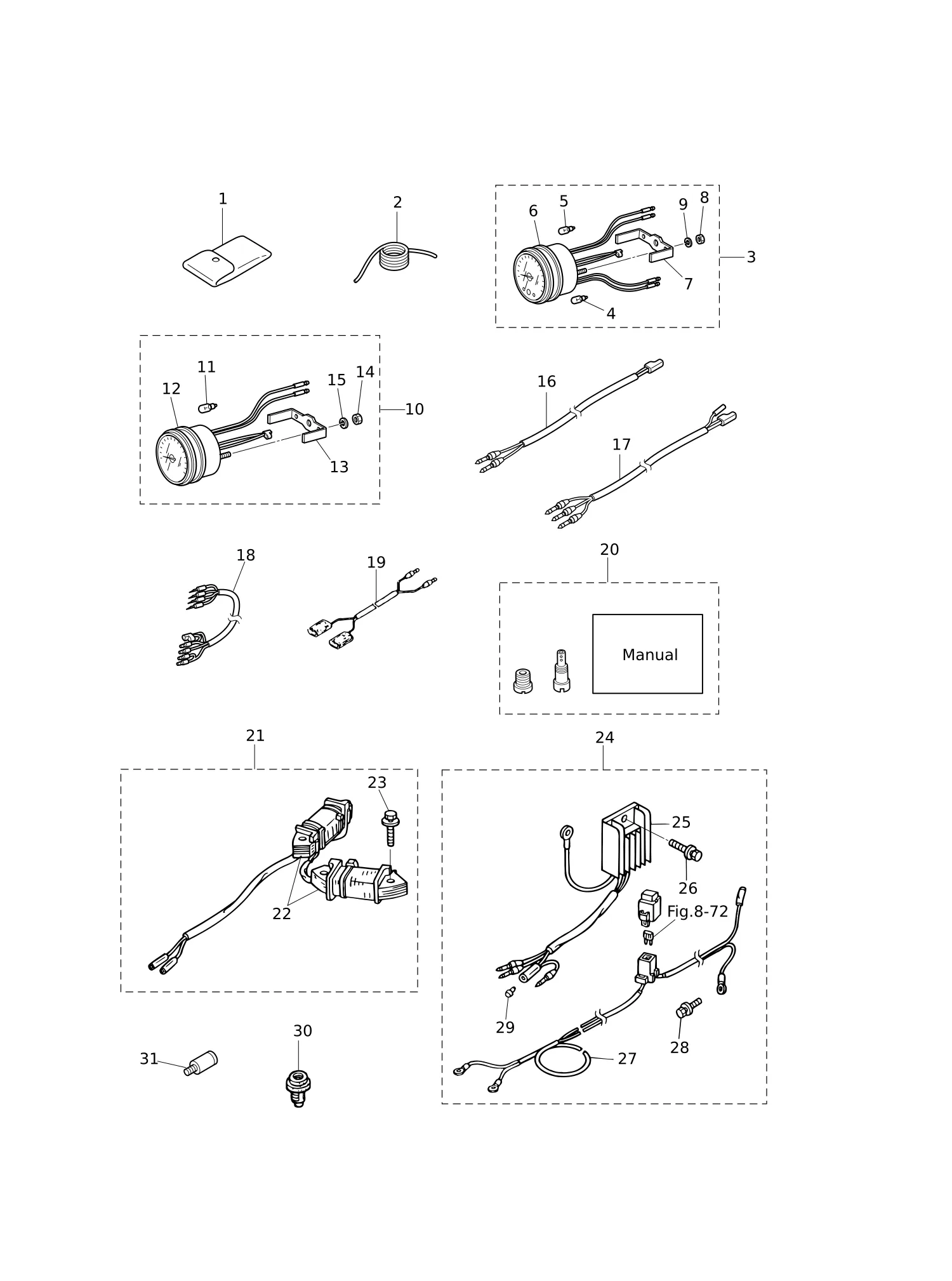 选装件(附件) OPTIONAL PARTS (ACCESSORIES)