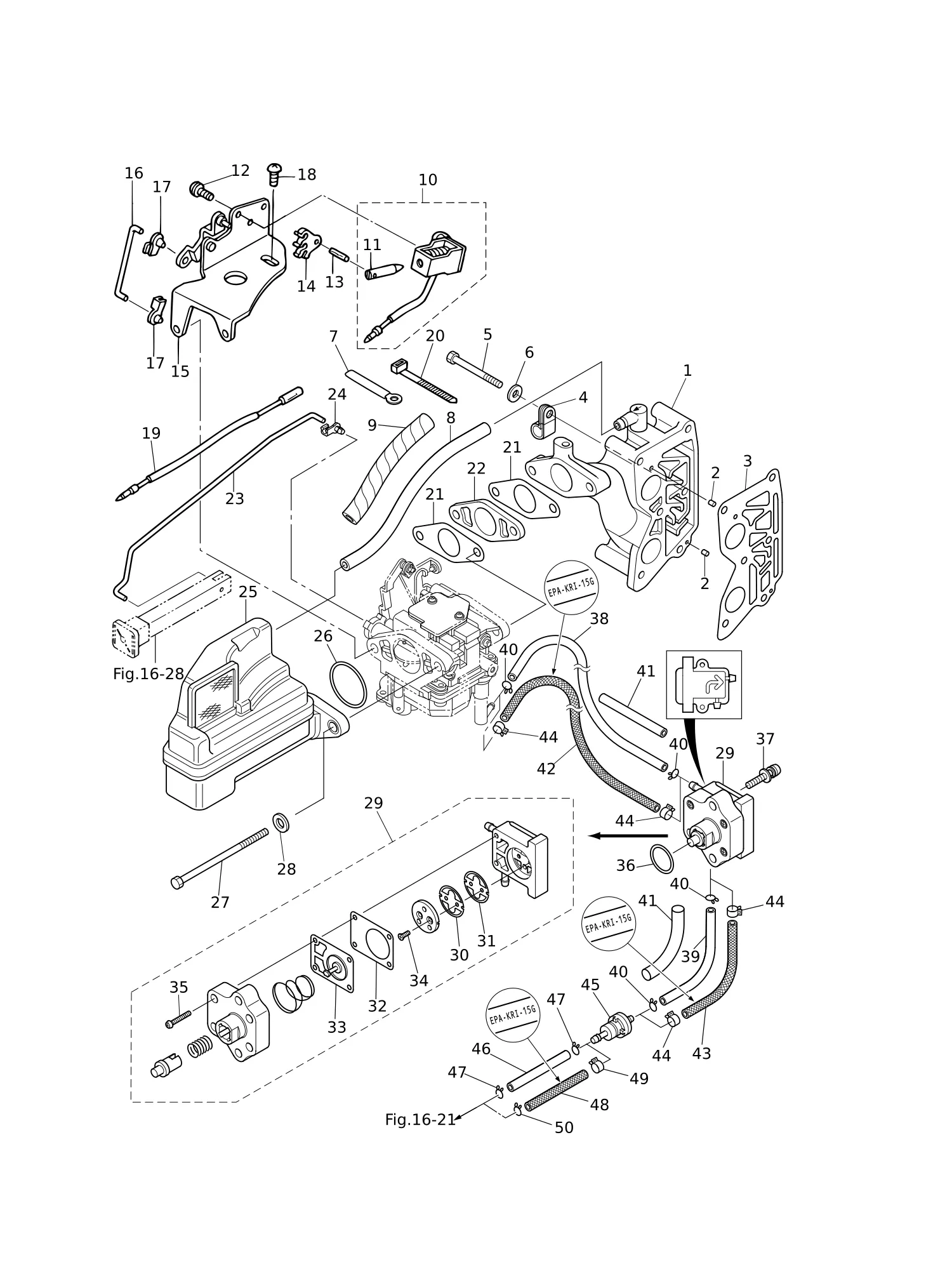 进气歧管·燃油泵 INTAKE MANIFOLD · FUEL PUMP