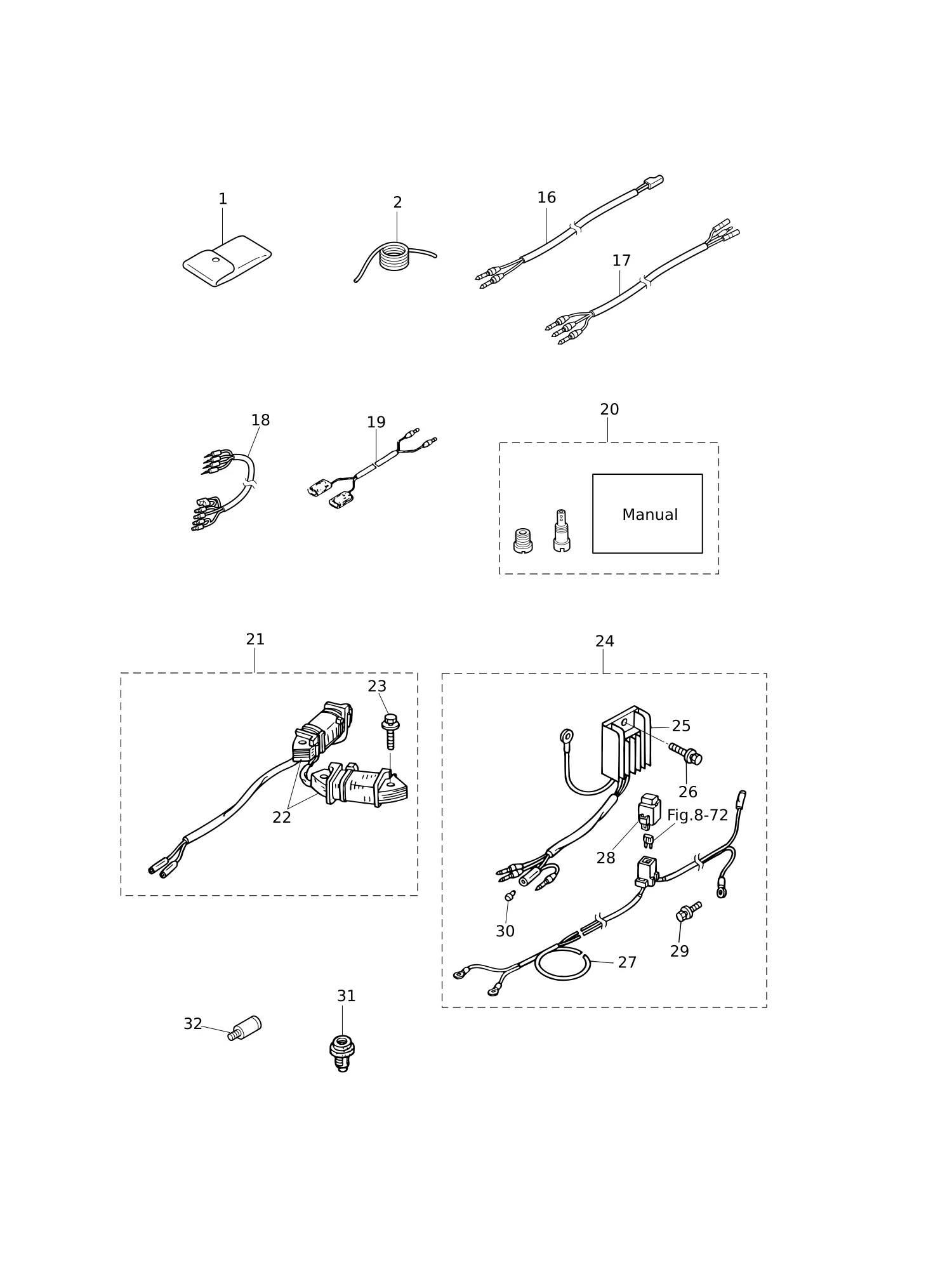 选装件(附件) OPTIONAL PARTS (ACCESSORIES)