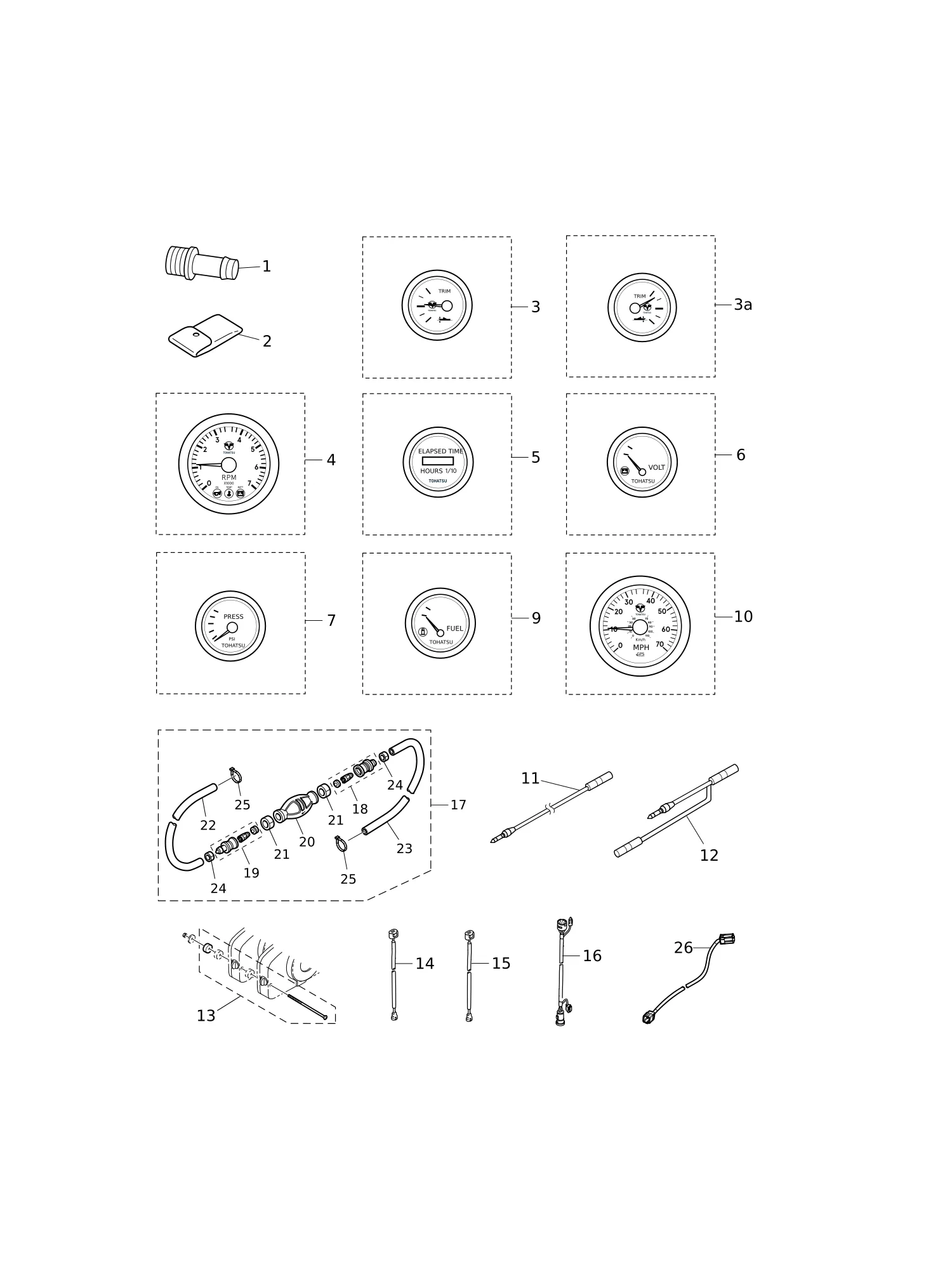 选装配件 OPTIONAL PARTS · ACCESSORIES