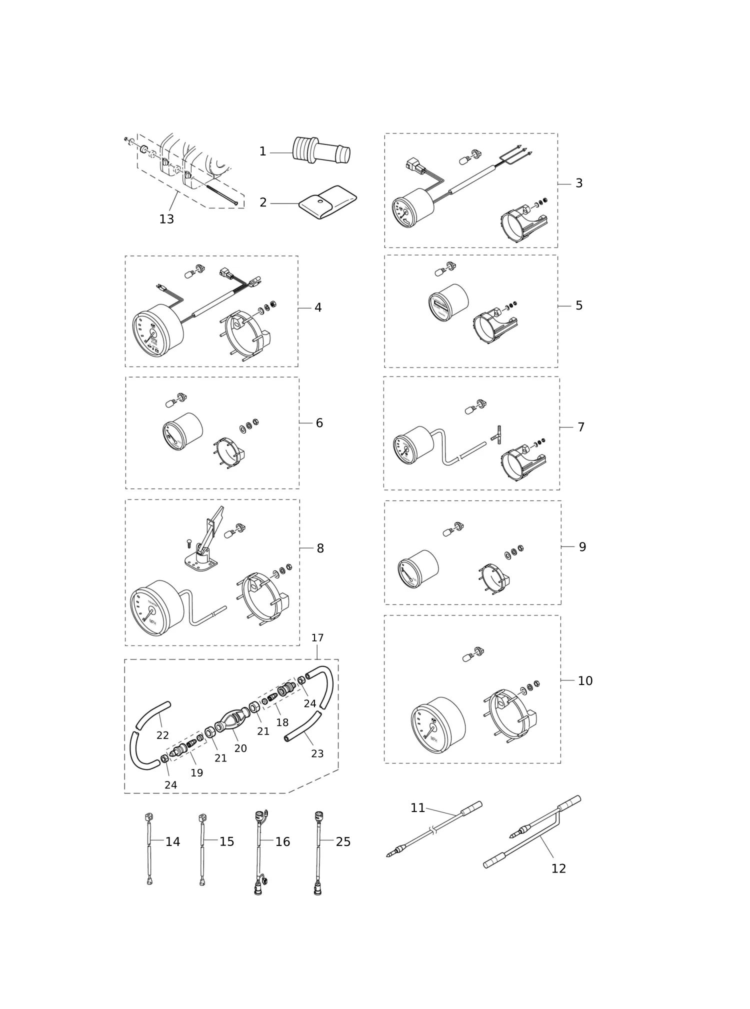 选装配件 OPTIONAL PARTS · ACCESSORIES